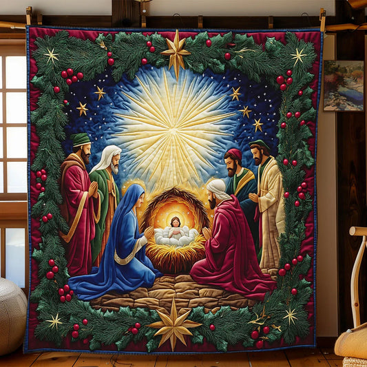 The First Noel Quilt Blanket