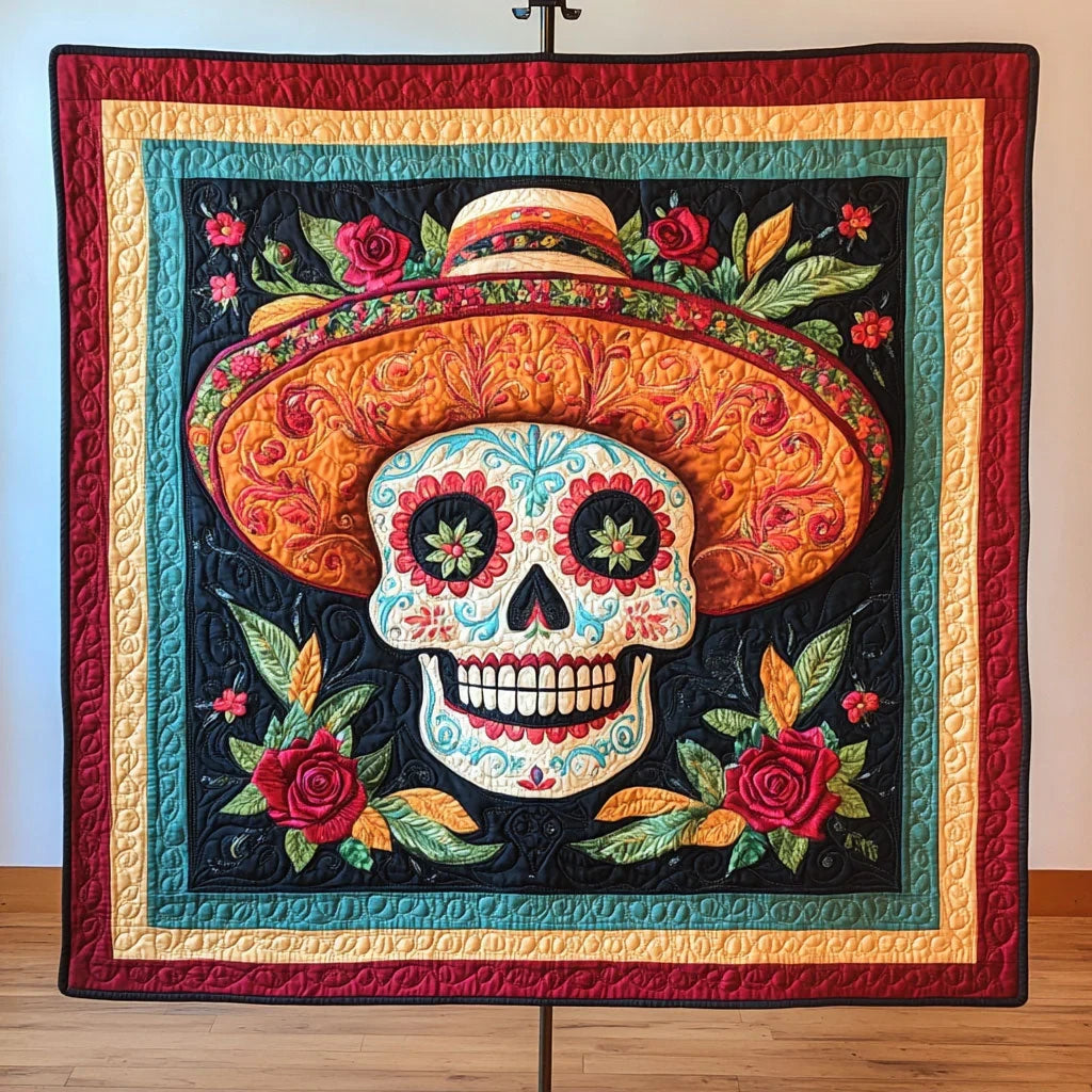 The Floral Crown Quilt Blanket
