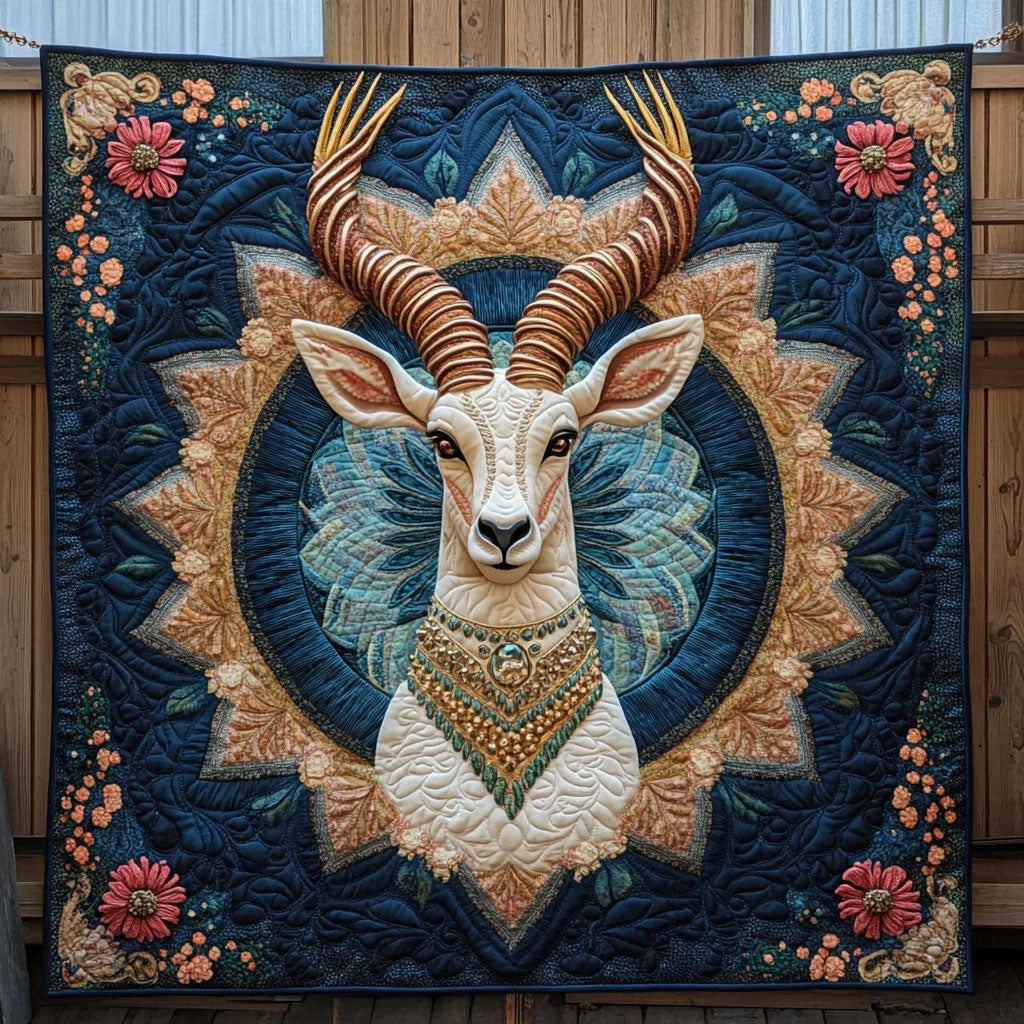 The Forest Realm Quilt Blanket