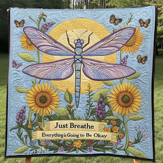 The Healing Glow Quilt Blanket