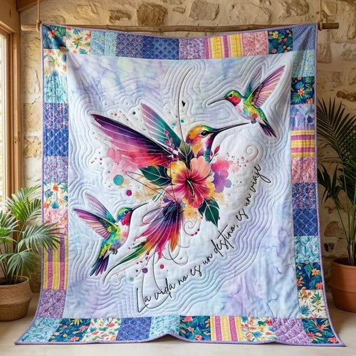 The Life Voyage Quilt Blanket - Quilted Blanket by OtterMia