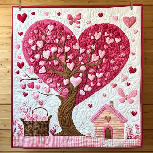 The Loving Tree Quilt Blanket