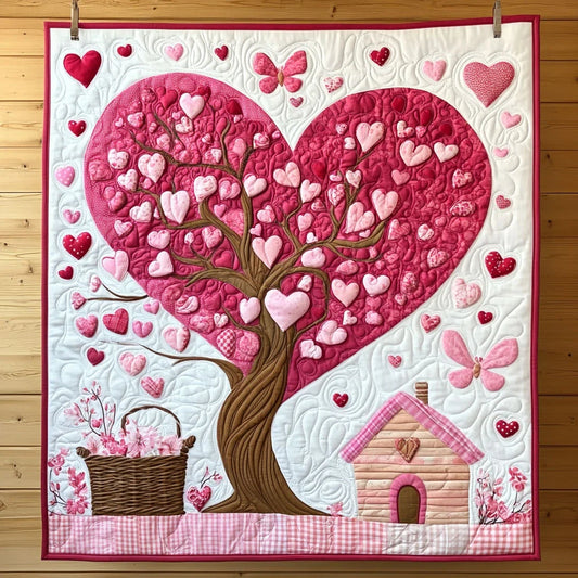 The Loving Tree Quilt Blanket
