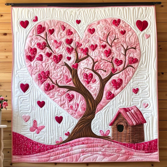 The Loving Tree Quilt Blanket
