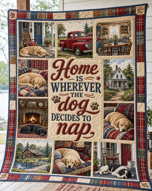 The Nap Zone Quilt Blanket - Quilted Blanket by OtterMia