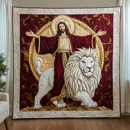 The Power Of Jesus Quilt Blanket