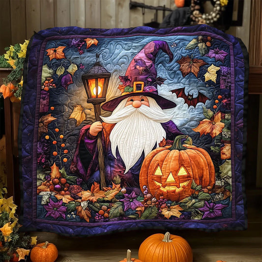 The Pumpkin Spell Quilt Blanket