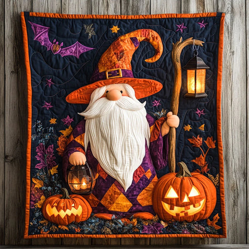 The Pumpkin Spell Quilt Blanket