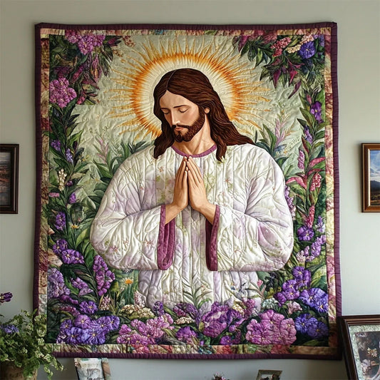 The Shepherd's Prayer Quilt Blanket