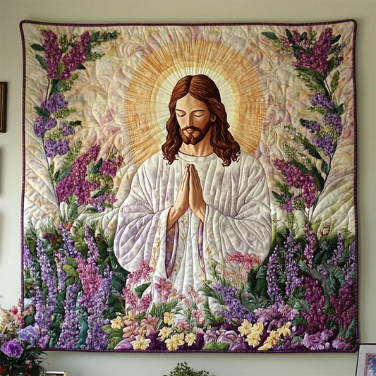 The Shepherd's Prayer Quilt Blanket