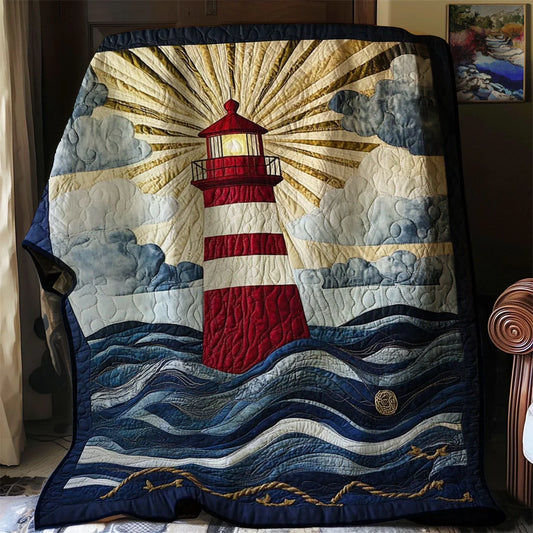 The Silent Watcher Quilt Blanket