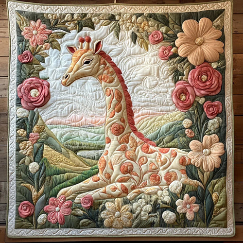 The Tall Bloom Quilt Blanket