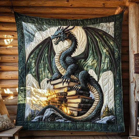 The Vault Of Scales Quilt Blanket