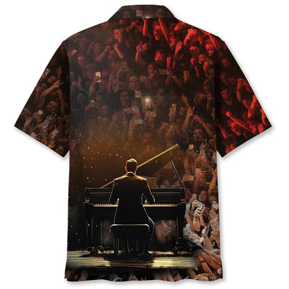 The Famous Pianist Piano Hawaiian Shirt, custom shirt gift for men (view 2)