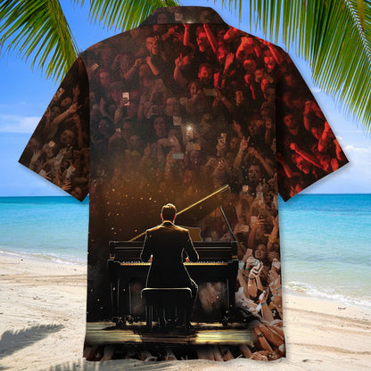 The Famous Pianist Piano Hawaiian Shirt, custom shirt gift for men (view 3)