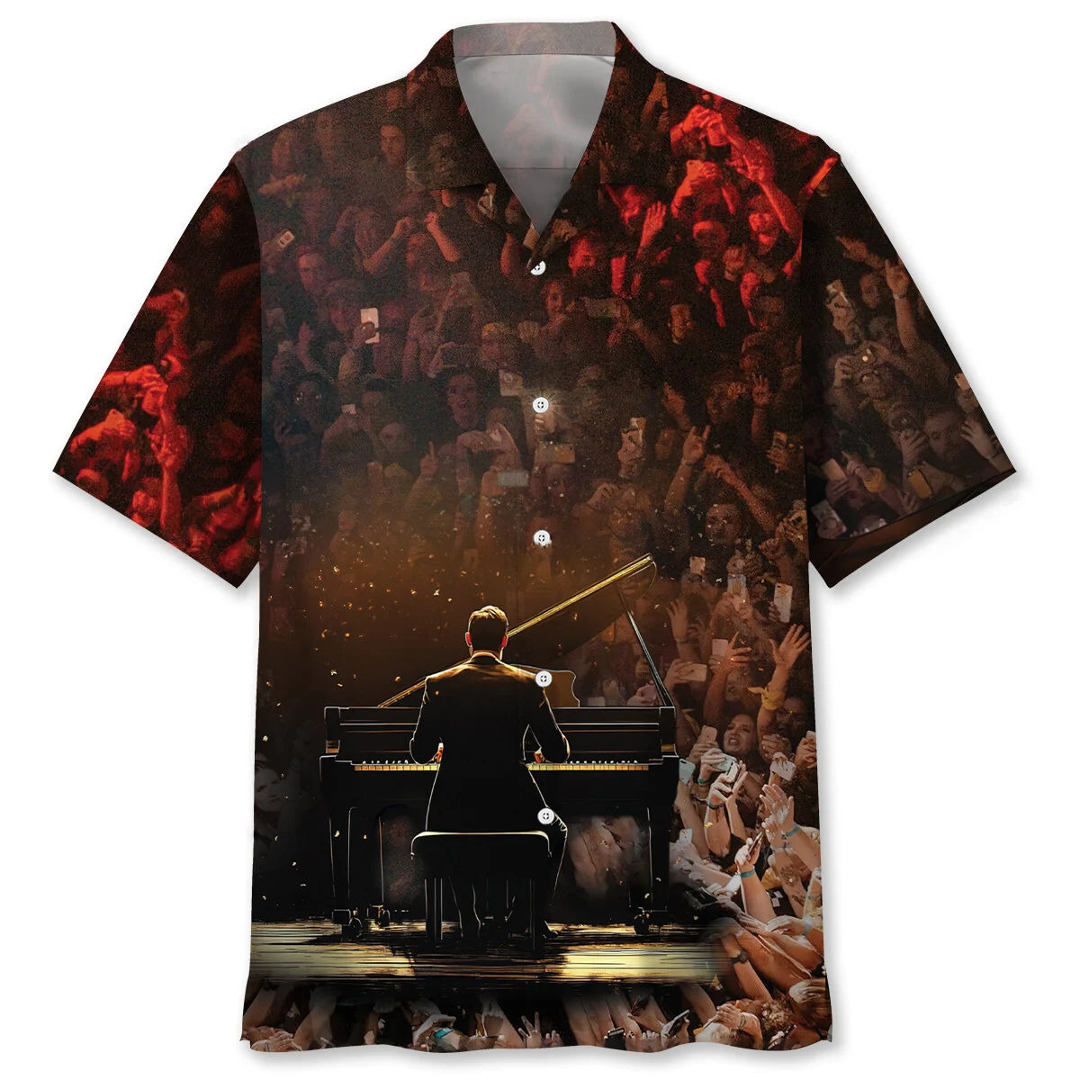 The Famous Pianist Piano Hawaiian Shirt, custom shirt gift for men (view 4)