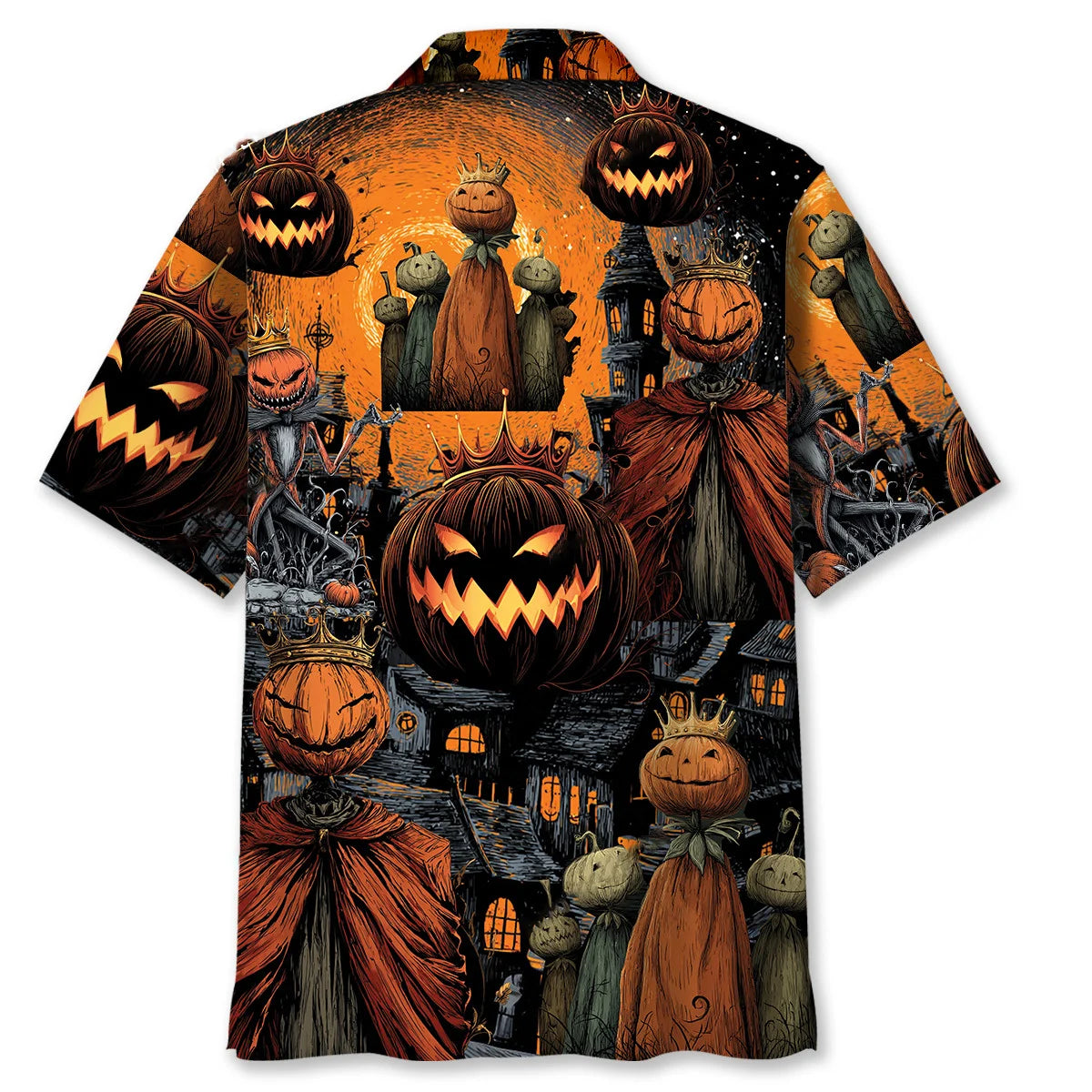 The King of Halloween Hawaiian Shirt, custom shirt gift for men (view 4)