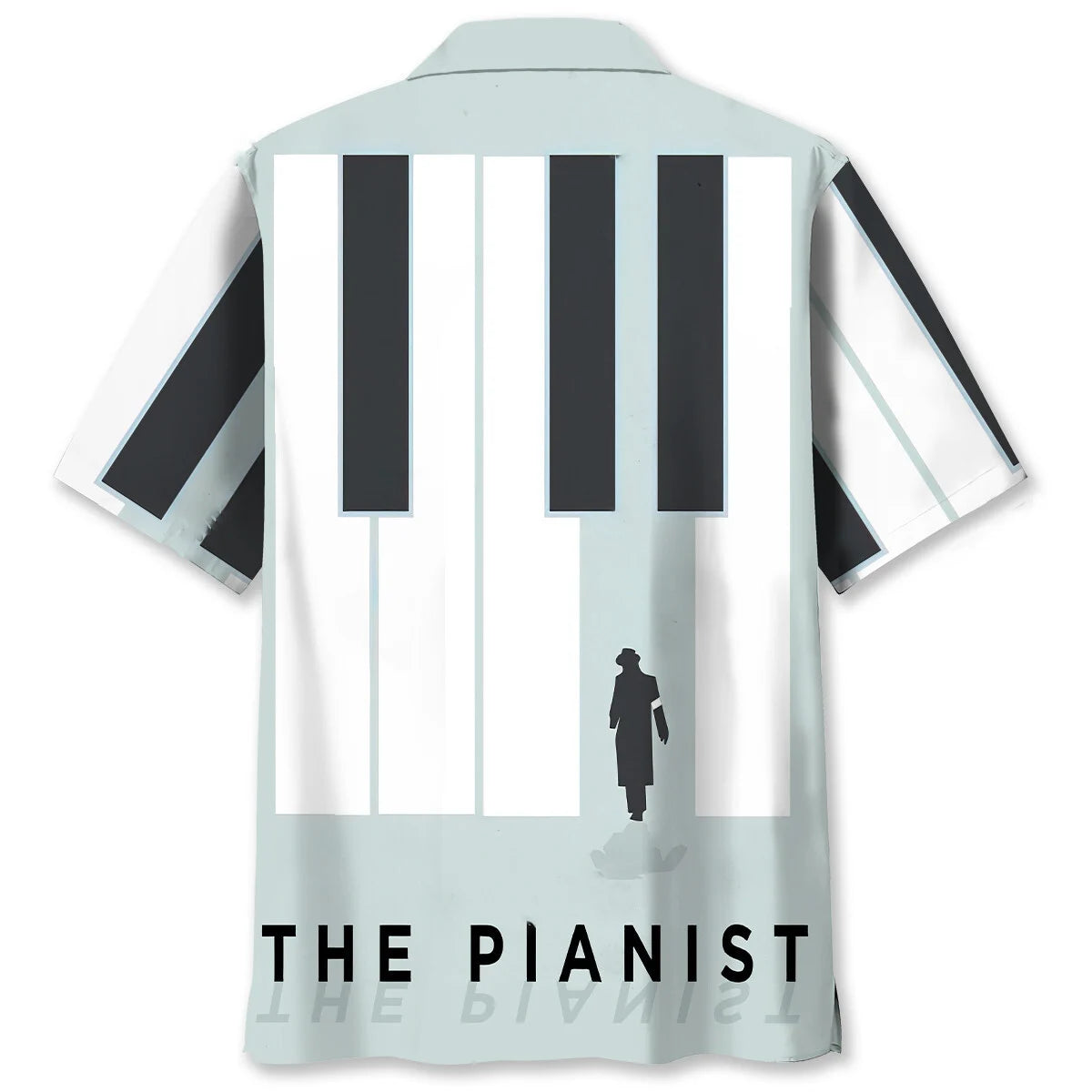 The Pianist Hawaiian Shirt, custom shirt gift for men (view 2)