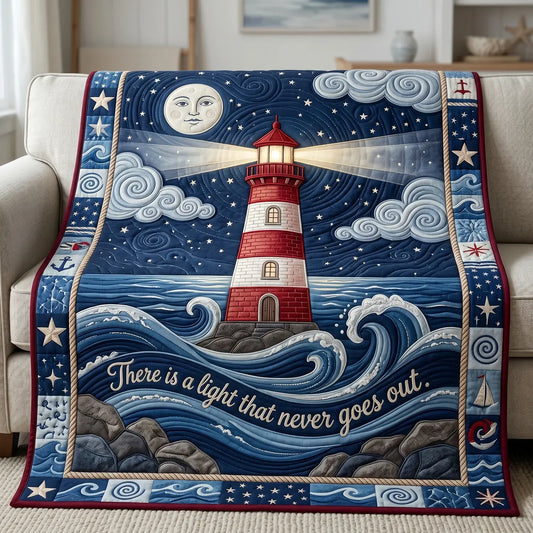 There Is A Light Quilt Blanket