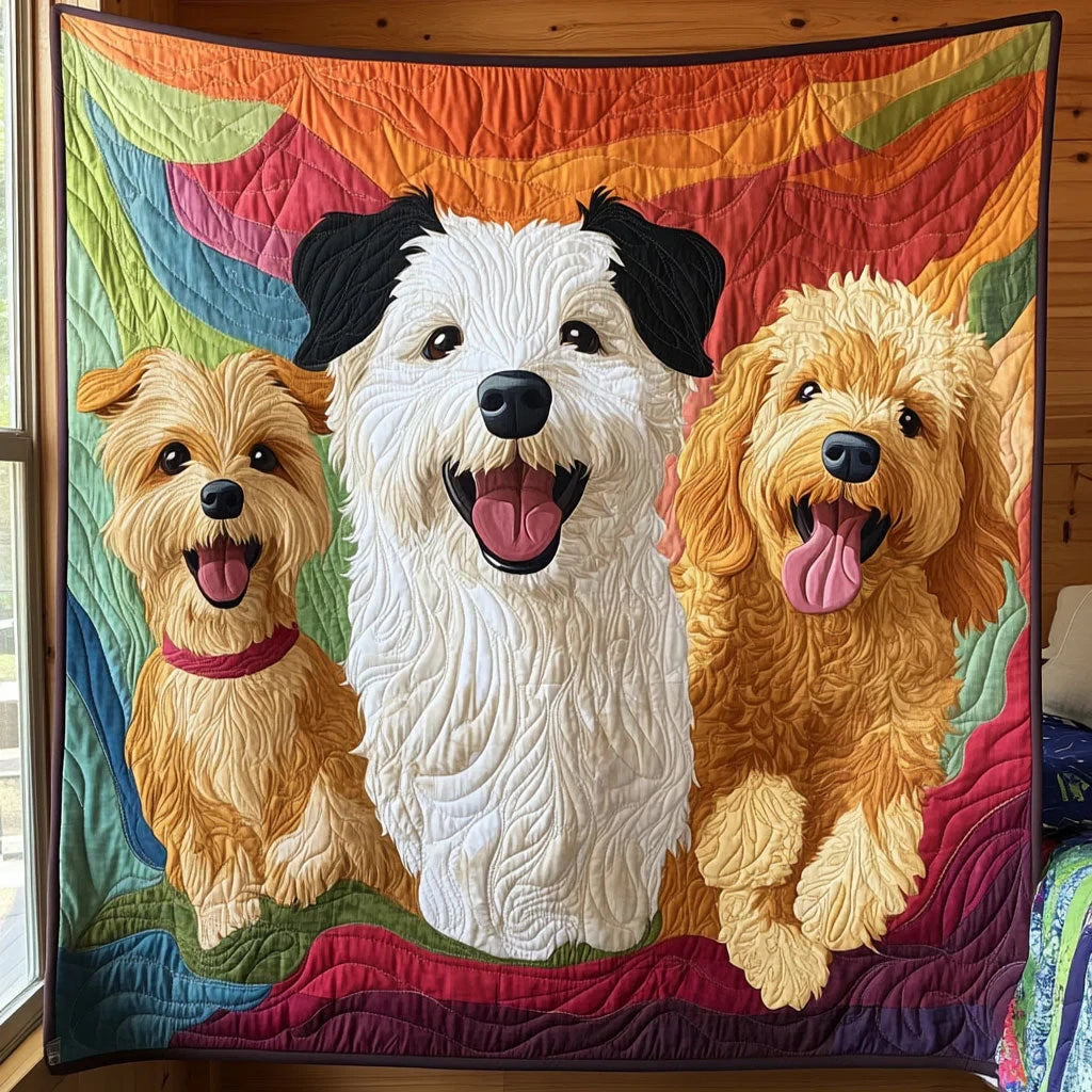 Three Friend Quilt Blanket