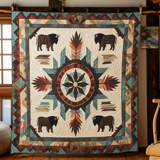 Thunder Hooves Quilt Blanket