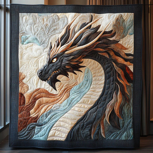 Tide Dragon Quilt Blanket
