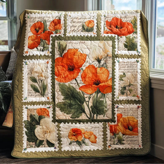 Timeless Botanics Quilt Blanket