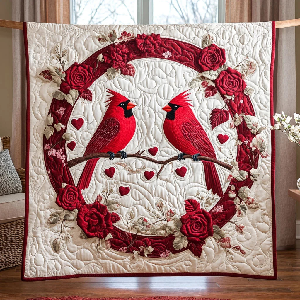 Timeless Romance Quilt Blanket