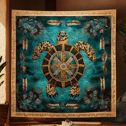 Timeless Turtle Quilt Blanket