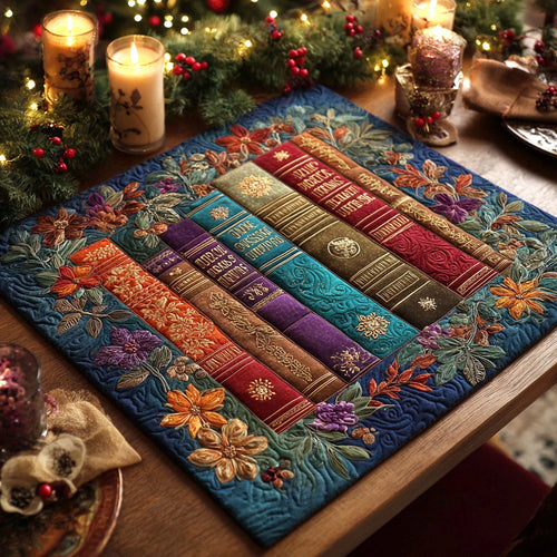 Timeless Volumes Quilted Table Topper