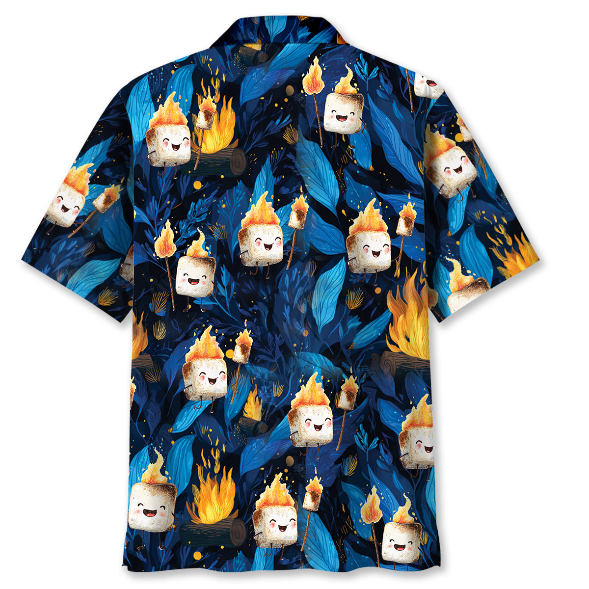 Toasted Candy in Forest Hawaiian Shirt - L - hawaiian shirt