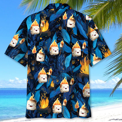 Toasted Candy in Forest Hawaiian Shirt - XL - hawaiian shirt