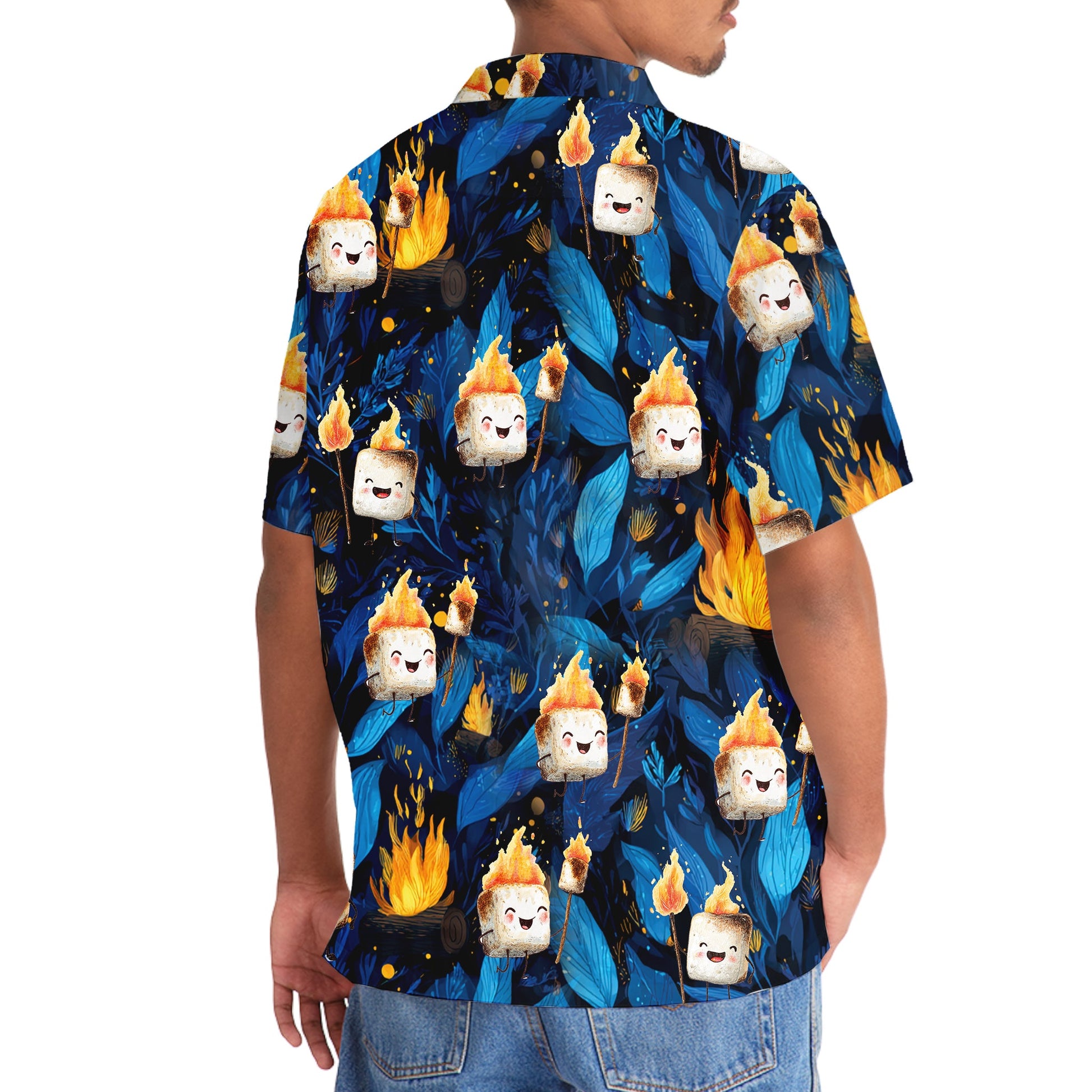 Toasted Candy in Forest Hawaiian Shirt - 3XL - hawaiian shirt