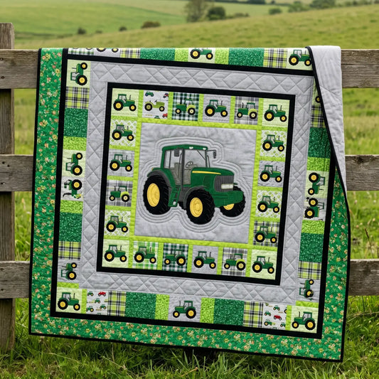 Tractor Lovers Quilt Blanket