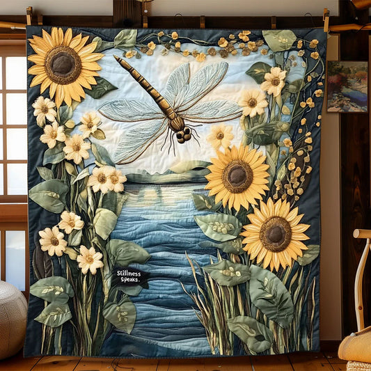 Tranquil Wings Quilt Blanket