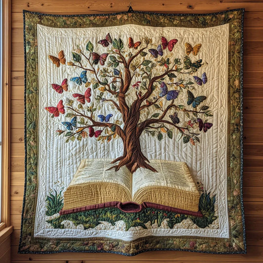 Tree Of Tales Quilt Blanket