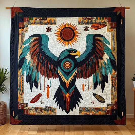 Tribal Eagle Spirit Quilt Blanket