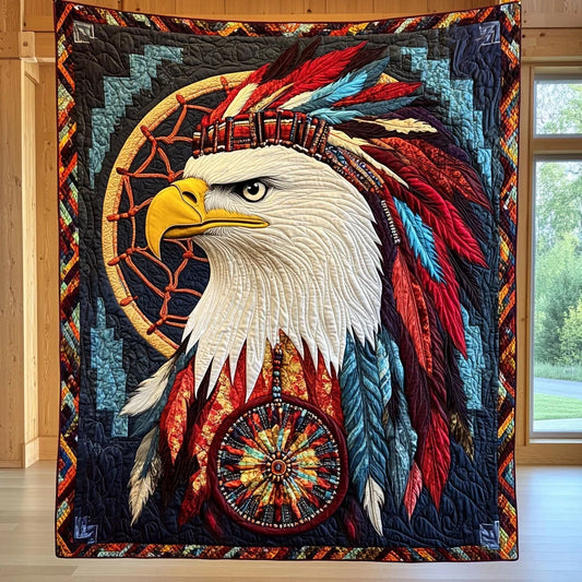 Tribal Flight Quilt Blanket
