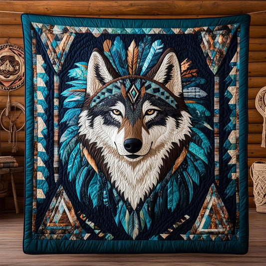 Tribal Guardian Quilt Blanket