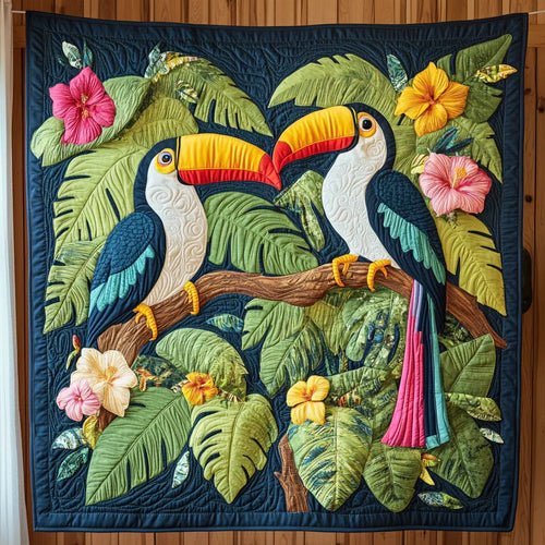 Tropic Beak Quilt Blanket
