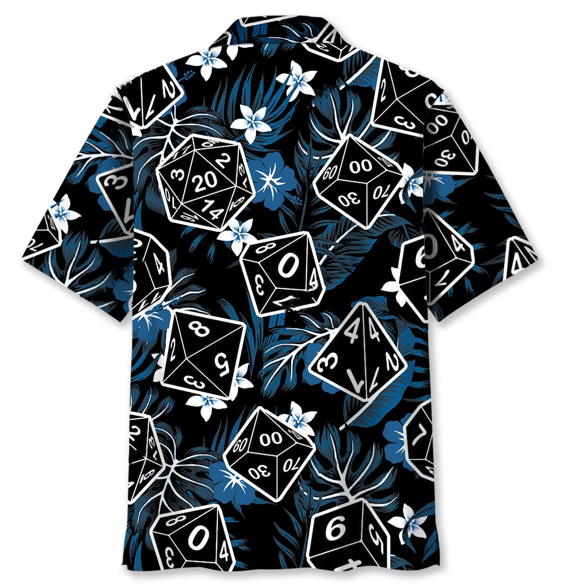 Tropical Dices Hawaiian Shirt, custom shirt gift for men (view 3)