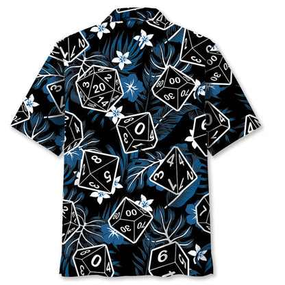 Tropical Dices Hawaiian Shirt, custom shirt gift for men (view 3)