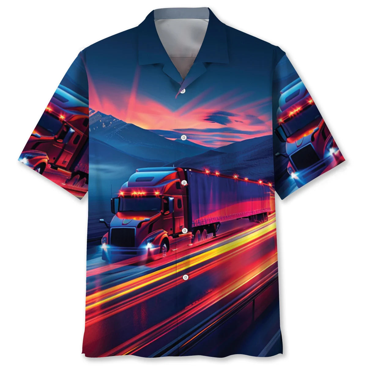 Trucker I Have Drive More Miles Hawaiian Shirt, custom shirt gift for men