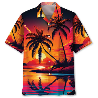 Trucker Retirement Hawaiian Shirt, custom shirt gift for men (view 2)