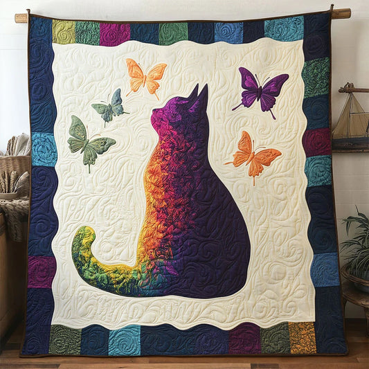 True Love Cat Quilt Blanket