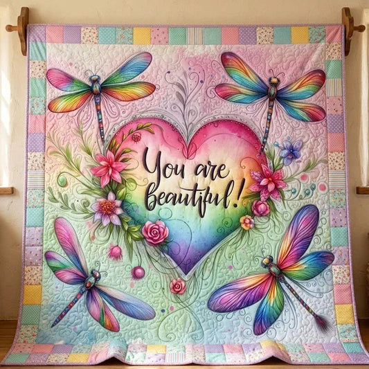 Truly Beautiful Quilt Blanket - Quilted Blanket by OtterMia