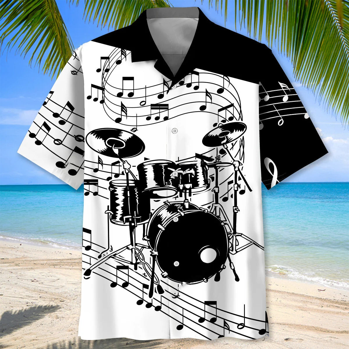 Trust Me I M a Drummer Hawaiian Shirt, custom shirt gift for men