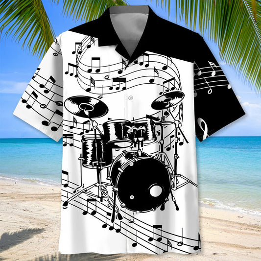 Trust Me I M a Drummer Hawaiian Shirt, custom shirt gift for men