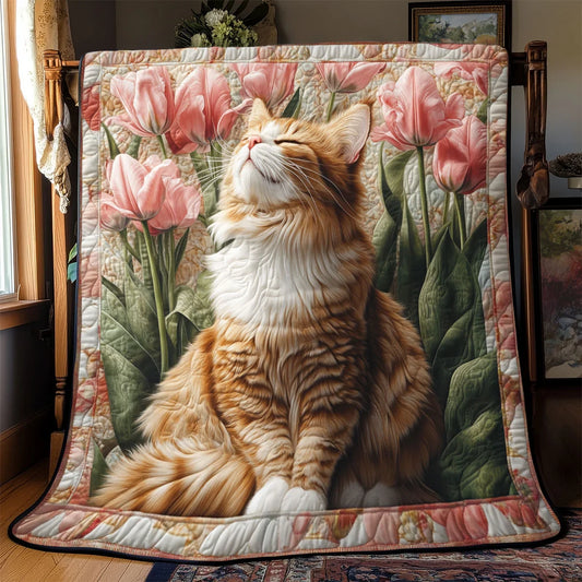 Tulip Whiskers Quilt Blanket
