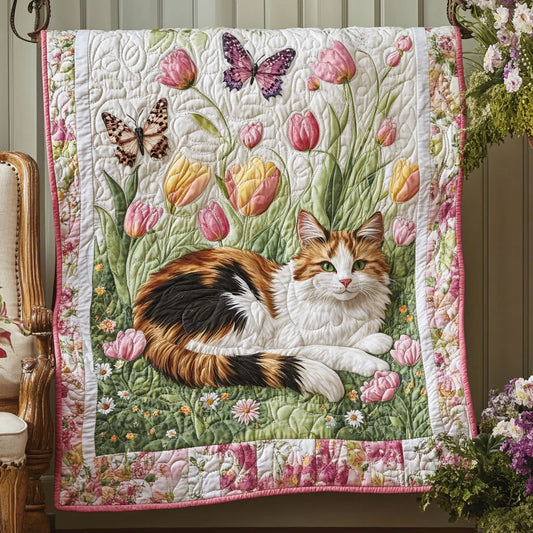 Tulip Whiskers Quilt Blanket